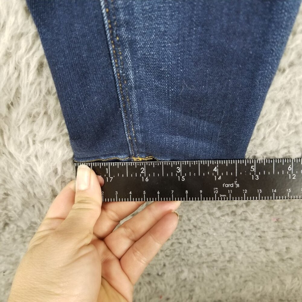 Hudson Jeans Womens 27 Blue Nico Super Skinny Stretch Denim *Read* - Picture 9 of 16